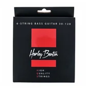 Struny gitarowe  - Struny do gitary basowej basu 6 strun 45-130 Harley Benton - miniaturka - grafika 1