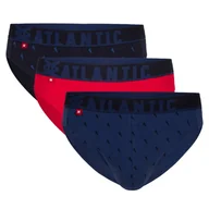 Majtki męskie - 3-pack slipy męskie sport 3mp-152 atlantic-m - miniaturka - grafika 1