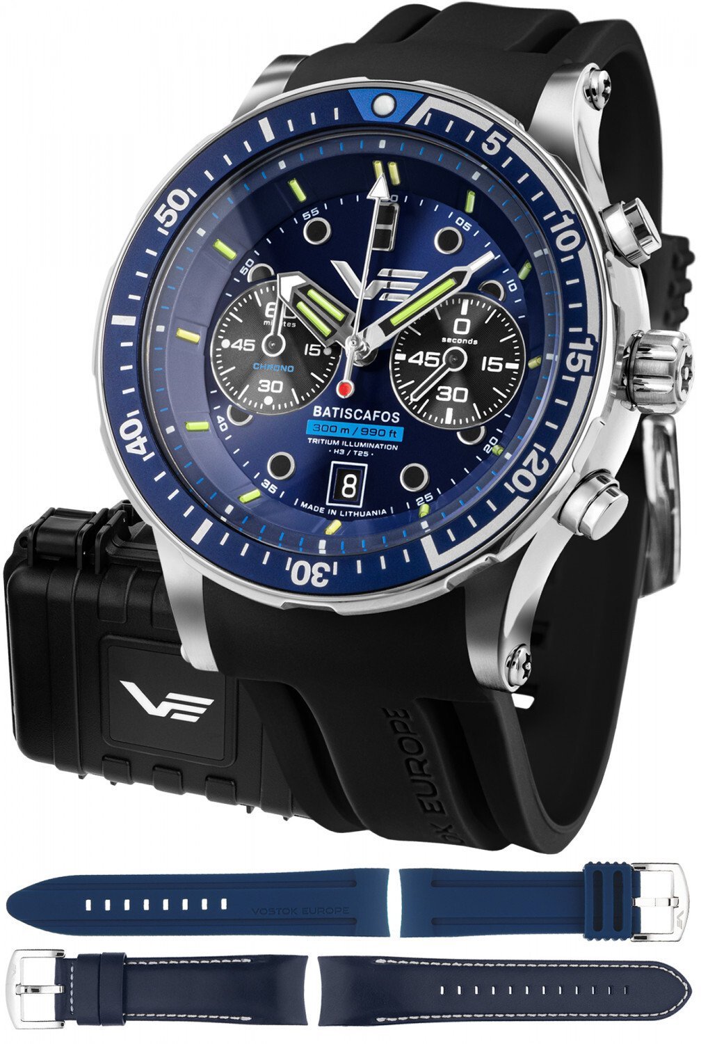 Zegarek Vostok Europe Zegarek męski Vostok Europe 6S21-511A772SB czarny