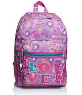 Plecaki - Seven Unisex dziecięcy plecak Zaino Outsize-Love Songs, różowy, Taglia unica - miniaturka - grafika 1