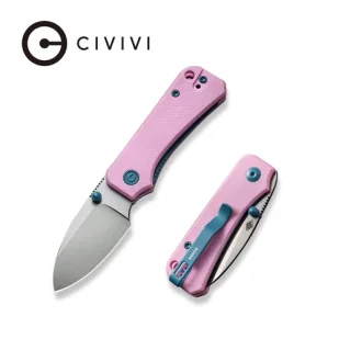 CIVIVI Baby Banter Powder Pink G10, Satin Nitro-V by Ben Petersen (C19068S-10) - Noże CIVIVI Baby Banter Powder Pink G10, Satin Nitro-V by Ben Petersen (C19068S-10) - Noże - miniaturka - grafika 1