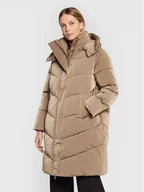 Kurtki damskie - Calvin Klein Kurtka zimowa Modern K20K204690 Beżowy Regular Fit - miniaturka - grafika 1