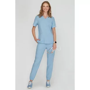 Bluza Medyczna Emily Dream Blue Rozmiar: XS - Odzież medyczna - miniaturka - grafika 3