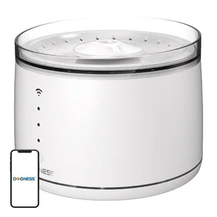 Inteligentna fontanna/poidło Dogness D07 dla psa i kota 1,8l (biały) Dogness - Miski dla kotów - miniaturka - grafika 1