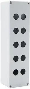 Schneider Electric Harmony XAP Kaseta sterownicza pusta szara 10 otworów XAPD5510 XAPD5510 - Inne akcesoria elektryczne - miniaturka - grafika 1