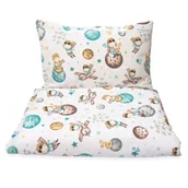 Pościel dla dzieci - POŚCIEL 160x200 DZIECIĘCA 2EL + POSZEWKA 70X80 DO ŁÓŻKA MŁODZIEŻOWA Kerstin - miniaturka - grafika 1