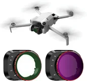 Akcesoria do drona - ZESTAW FILTRÓW REGULOWANYCH VND25 ND4-ND32 I VND69 ND64-ND512 DO DJI MINI 4 PRO - miniaturka - grafika 1
