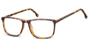 Okulary oprawki korekcyjne prostokątne zerówki Sunoptic CP132B - Okulary korekcyjne, oprawki, szkła - miniaturka - grafika 1