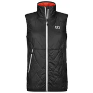Kurtki i kamizelki sportowe damskie - Kamizelka damska Ortovox Swisswool Piz Vial Vest W Rozmiar: M / Kolor: czarny - miniaturka - grafika 1