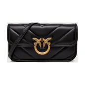 Torebki damskie - Pinko Skórzana torebka na ramię LOVE BOX - miniaturka - grafika 1