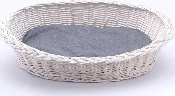Wnuk Legowisko dla zwierząt 50 cm Owalne Białe