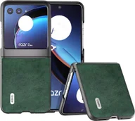 Etui i futerały do telefonów - Etui na telefon komórkowy Motorola Razr 40 Ultra, kolor: zielony - miniaturka - grafika 1