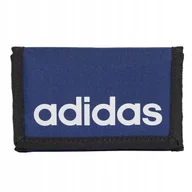 Portfele - Portfel adidas Linear Wallet IN6133 granatowy one size - miniaturka - grafika 1