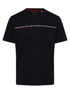 Koszulki męskie - Tom Tailor T-shirt męski Mężczyźni Bawełna niebieski jednolity, S - miniaturka - grafika 1