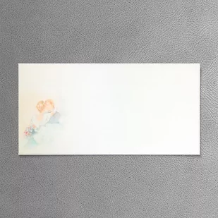 KOPERTA B1458 biała ozdobna (110x205mm) - Koperty KOPERTA B1458 biała ozdobna (110x205mm) - Koperty - miniaturka - grafika 1