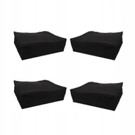 Ręczniki - RĘCZNIK Fryzjerski Czarny 50x70 Włóknina -50szt - miniaturka - grafika 1