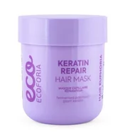 Maski do włosów - Ecoforia. Hair Euphoria. Regenerująca - Maska do włosów z keratyną 400 ml - miniaturka - grafika 1