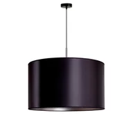 Lampy sufitowe - Duolla - Żyrandol na lince CANNES 1xE27/15W/230V śr. 50 cm czarny/srebrny - miniaturka - grafika 1