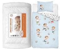 Pościel dla dzieci - Komplet pościeli 100x135 do łóżeczka z kołdrą i poduszką wyprawka - miniaturka - grafika 1