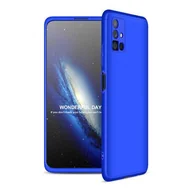 Etui i futerały do telefonów - GKK 360 Protection Case etui na całą obudowę przód + tył Samsung Galaxy M51 niebieski - miniaturka - grafika 1