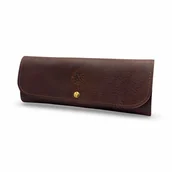 Piórniki - Piórnik Skórzany - Wyjątkowy Design - Parker Quality - miniaturka - grafika 1