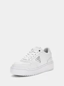 Sneakersy damskie - Sneakersy Z Trójkątnym Logo Model Miram - miniaturka - grafika 1