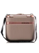 Nerki - Semi Line Kuferek T5946-1 Brązowy - miniaturka - grafika 1