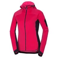 Bluzy sportowe damskie - Bluza damska Northfinder Darla Rozmiar: S / Kolor: bordowy - miniaturka - grafika 1