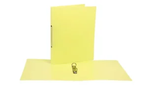 Segregator A4 PP 2cm 2R pastel żółty - Biurfol - Segregatory - miniaturka - grafika 1