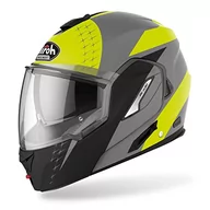 Kaski motocyklowe - Airoh Helmet Rev 19 Leaden Yellow Matt - miniaturka - grafika 1