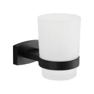 Kubki na szczoteczki do zębów - Mexen Zoja kubek na szczoteczki, czarny - miniaturka - grafika 1