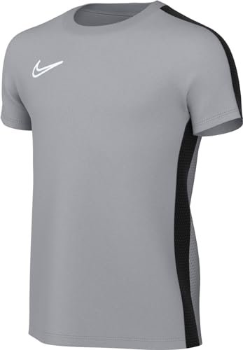 Nike Krótki rękaw Soccer Top Y Nk Df Acd23 Top Ss, Wolf Grey/Black/White, DR1343-012, M
