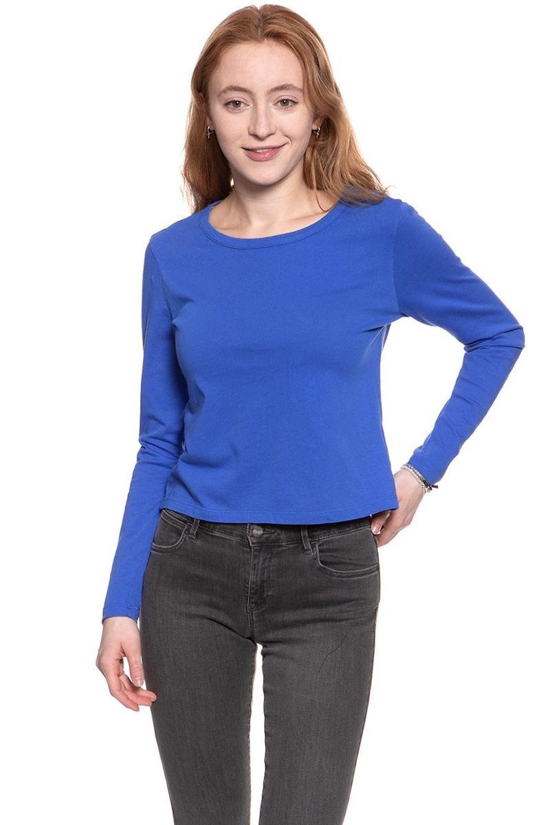 Wrangler, Bluzka damska, B&Y Ls Crop Tee Nautical W722Cf9V2, rozmiar S