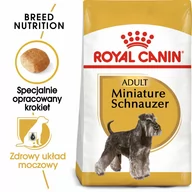 Sucha karma dla psów - Royal Canin Miniature Schnauzer Adult 3 kg - miniaturka - grafika 1
