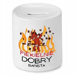 Skarbonka Dla Obrońcy na Urodziny na Prezent z Nadrukiem ze Zdjęciem + Opakowanie na prezent (wzór 02) - Skarbonki - miniaturka - grafika 1