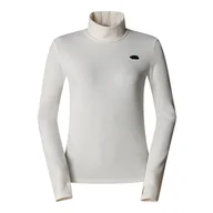 Koszulki sportowe damskie - Koszulka The North Face Turtle Neck Slim 0A89C2QLI1 - biała - miniaturka - grafika 1