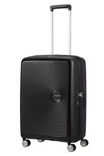 Walizka American Tourister Soundbox 67 cm powiększana czarna - Walizki - miniaturka - grafika 3
