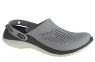 Klapki i japonki męskie - Crocs Literide 360 Clog 206708-0DT męskie klapki, szare - miniaturka - grafika 1