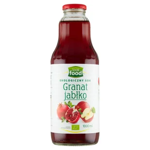 Bio LookFood Sok granat-jabłko 1 L [28.02.2022] - Soki i napoje niegazowane - miniaturka - grafika 1