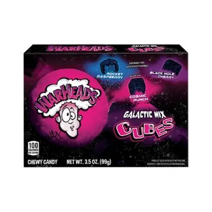 Warheads Galactic Cubes 99g