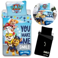 Pościel dla dzieci - Psi Patrol Komplet świecącej w ciemności pościeli na zamek, pościel bawełniana 140x200 cm, Oeko-Tex - miniaturka - grafika 1