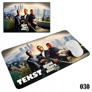 PODKŁADKA POD MYSZKĘ MYSZ WZORY DO WYBORU - GTA V GRY I BAJKI 20x24cm - Podkładki pod mysz - miniaturka - grafika 1
