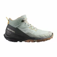 Buty trekkingowe damskie - Buty Salomon Outpulse Mid GTX W Wrought Iron / Ebony - miniaturka - grafika 1