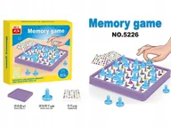 Gry planszowe - Edukacyjna Gra Memory Game Super Pamięć Gra Pamięciowa Na Pamięć Karty - miniaturka - grafika 1