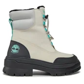 Botki damskie - Botki Timberland Brooke Valley Winter Wp TB0A5Y1CL771 Biały - miniaturka - grafika 1