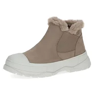 Botki damskie - Caprice Damskie botki 9-26402-41 z obcasem, Mud Nubuc, 36 EU - miniaturka - grafika 1