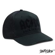 Czapki damskie - Czapka Ac/Dc Back In Black Trucker Amplified - miniaturka - grafika 1