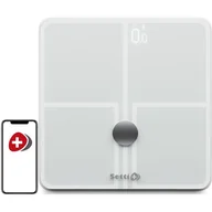 Wagi łazienkowe - Setti+ BS905W Biały - miniaturka - grafika 1