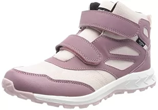 Jack Wolfskin Dzieci uniseks WOODLAND TEXAPORE MID VC K buty do chodzenia, ash mauve, 39 EU - Buty dla chłopców - miniaturka - grafika 1