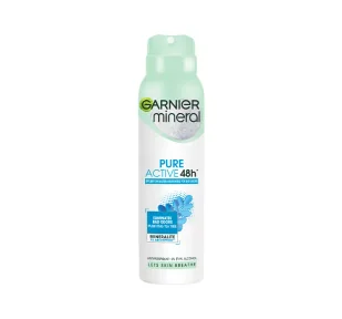 GAR DEO spray 150ml new PURE ACTIVE ( 1121) - Dezodoranty i antyperspiranty dla kobiet - miniaturka - grafika 1